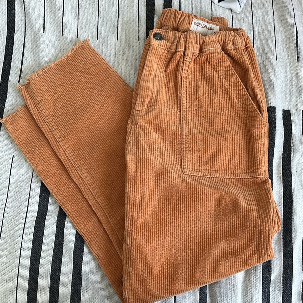 Wishlist Orange Corduroy Pants - M - Picture 7 of 7